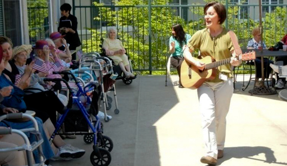 At D'Youville Life & Wellness Community, we are proud to offer our residents the best Music Therapy Program in Lowell MA
